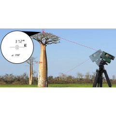 Далекомір лазерний Huepar HLR1000 (1000 м) для полювання та для гольфу