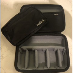 GoPro Casey case for GoPro Hero action cameras with compartments for mounts and accessories.