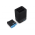 Двойное зарядное устройство для GoPro HERO 8/7/6 Black + аккумулятор