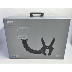 Flexible clamp mount Black Jaws for GoPro action cameras.