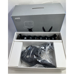 Flexible clamp mount Black Jaws for GoPro action cameras.