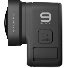 The GoPro Max Lens Mod is an additional lens module for GoPro HERO11/HERO10/HERO9 cameras.