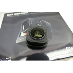 The GoPro Max Lens Mod is an additional lens module for GoPro HERO11/HERO10/HERO9 cameras.
