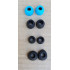 Replacement ear tips for JLAB Jbuds (Air, Executive, Sport, Pro, Go Air) 4 pairs.