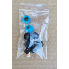 Replacement ear tips for JLAB Jbuds (Air, Executive, Sport, Pro, Go Air) 4 pairs.