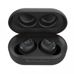 JLab Audio JBuds Air True Wireless headphones with charging case.