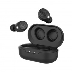 JLab Audio JBuds Air True Wireless headphones with charging case.