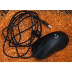 Logitech Prodigy G403 gaming mouse.