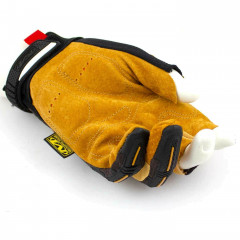 Тактичні рукавички Mechanix Wear M-Pact Leather Fingerless Framer без трьох пальців