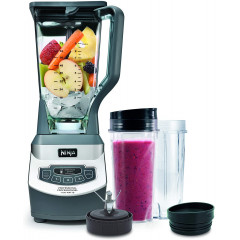 Професійний блендер Ninja BL660B 1100 Вт (120 В)  з двома чашками Nutri Ninja