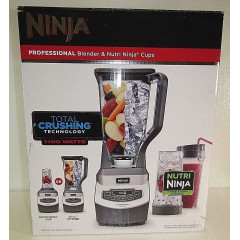 Професійний блендер Ninja BL660B 1100 Вт (120 В)  з двома чашками Nutri Ninja