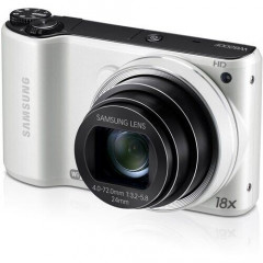 Samsung WB200F White camera with Wi-Fi