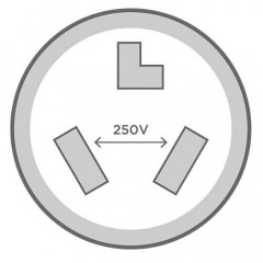 Адаптер зарядного пристрою Tesla Gen 2 NEMA 10-30 Adapter Charger Model S Model X Model 3 Model Y