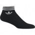 Шкарпетки Adidas Originals Trefoil Liner чорні розмір 39-42 (3 пари)