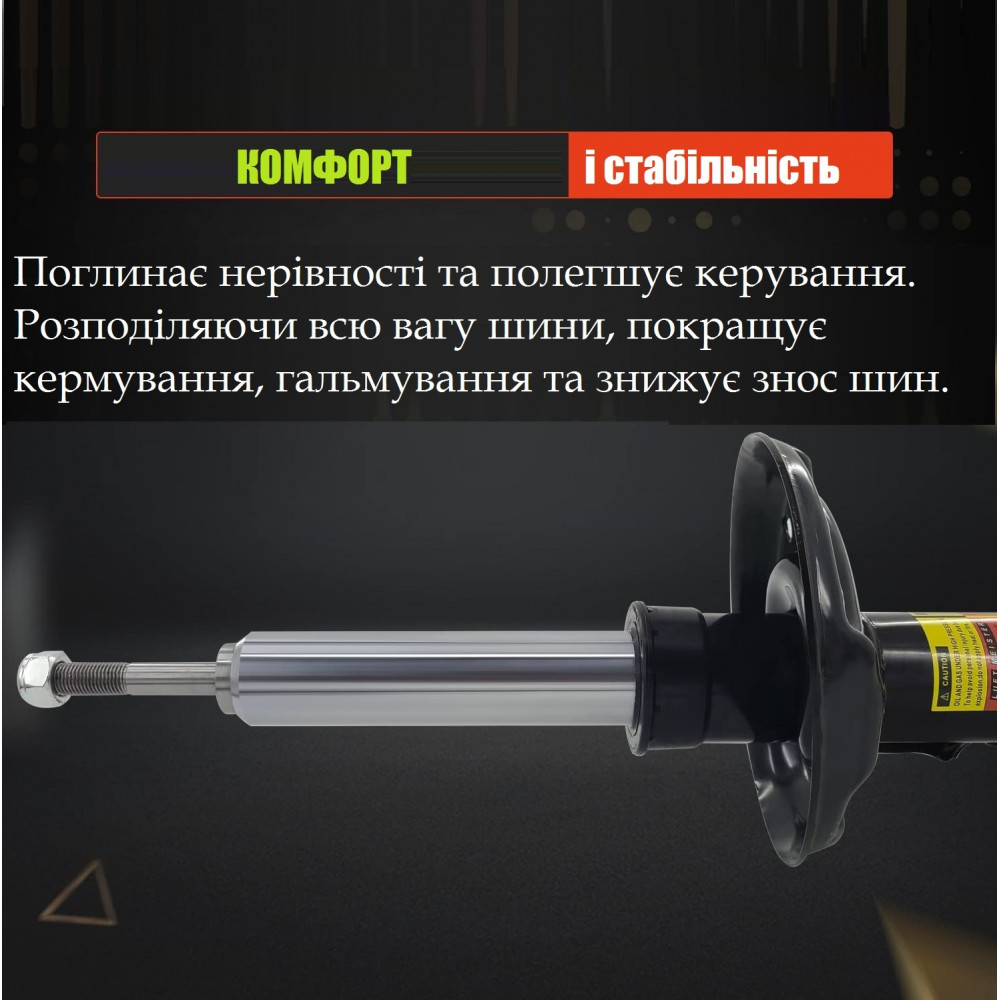 Front shock absorbers with electric drive Cadillac XTS 2013-2019 LUFT MEISTER 580-1096 19300063 B092J8WBSH (2 pcs)