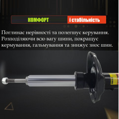 Амортизатори передні з електроприводом Cadillac XTS 2013-2019 LUFT MEISTER 580-1096 19300063 B092J8WBSH (2 шт)