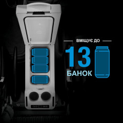 Портативний автомобільний холодильник Project X Type S Blizzard Box 13QT із зарядкою через USB (12 л)