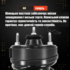 Амортизатори передні Cadillac Escalade Tahoe Suburban Silverado GMC Sierra 1500 Yukon (XL) 2015-2022 рр LUFT MEISTER 84176631 B09Q2VW9D9 з магнітною збіркою та пружиною для (2 шт)