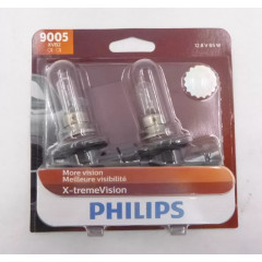 Philips 9005XV X-treme Vision halogen lamps (base type 9005 (HB3)) for headlights