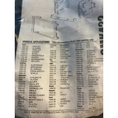 Рамка автомагнітоли American International GMK-422 Dash Kit для автомобілів GM1990-2012 років