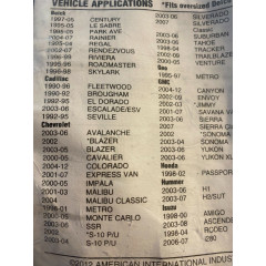 Рамка автомагнітоли American International GMK-422 Dash Kit для автомобілів GM1990-2012 років