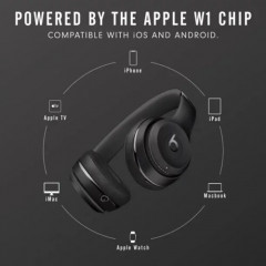 Бездротові навушники Beats by Dr. Dre Solo3 Wireless On-Ear Headphones Black (модель MX432LL)
