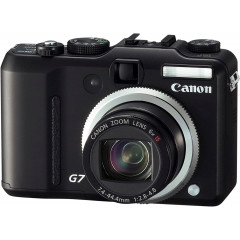 Canon PowerShot G7 10MP black camera (damaged packaging)
