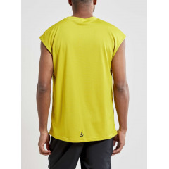 Чоловіча спортивна майка Craft Charge SL Mesh Tee Yellow (розмір - М)