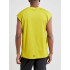 Men's sports tank top Craft Charge SL Mesh Tee Yellow (size - M)