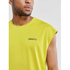 Чоловіча спортивна майка Craft Charge SL Mesh Tee Yellow (розмір - М)