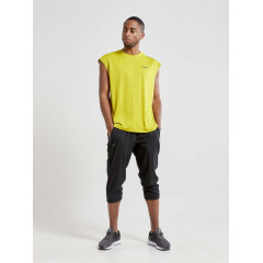 Чоловіча спортивна майка Craft Charge SL Mesh Tee Yellow (розмір - М)