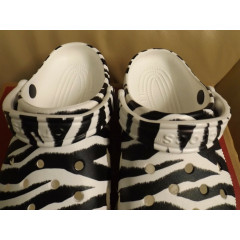 Women's Crocs Classic Zebra Animal Print in size 37 (24 cm)