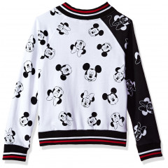 Кофта-бомбер для дівчаток Disney Mickey & Minnie Mouse (розмір 114)