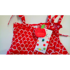 Children's sundress Oobi red (size -  cm)