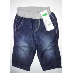 Бавовняні джинси для малюків Benetton Baby (розмір 62)