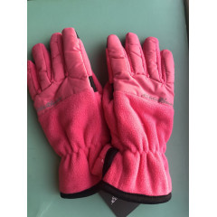 Рукавички дитячі Eddie Bauer Kids Quest Plush Fleece кольору HOTPINK розмір L (12-14 років)