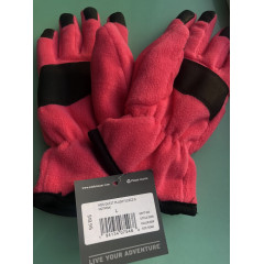 Рукавички дитячі Eddie Bauer Kids Quest Plush Fleece кольору HOTPINK розмір L (12-14 років)