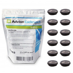Advion Cockroach Gel Traps (Syngenta, USA) - 12 pieces.