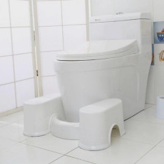 The stool step for the washbasin toilet BoОLeonAX stool, white.
