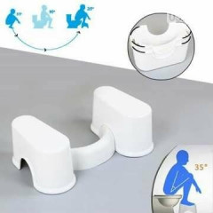 The stool step for the washbasin toilet BoОLeonAX stool, white.