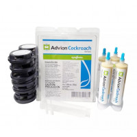 Set of tools against cockroaches Syngenta Advion Cockroach (4 tubes with gel and 12 traps)
