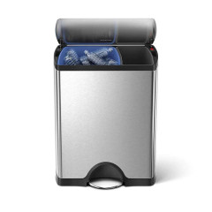 Double pedal trash bin Simplehuman (46 L)