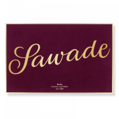 Assortment of chocolate candies in a velvet gift boxade Berlin (870g, 77 pieces)