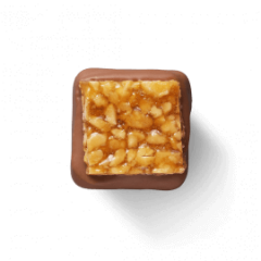 Assortment of chocolate candies in a velvet gift boxade Berlin (870g, 77 pieces)