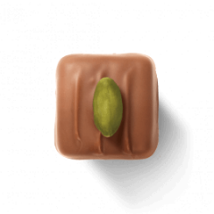 Assortment of chocolate candies in a velvet gift boxade Berlin (870g, 77 pieces)