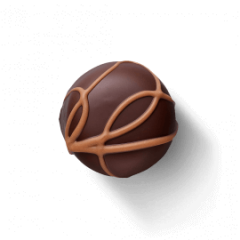 Assortment of chocolate candies in a velvet gift boxade Berlin (870g, 77 pieces)