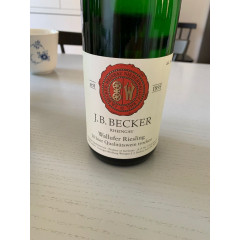 Біле сухе вино рислінг JB Becker Wallufer Walkenberg Kabinett 2018 (750  мл)