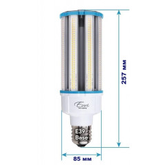 LED-лампа E39 Euri Lighting ECB63W-303sw з налаштовуваною потужністю 63/54/36 W 3000/4000/5000K