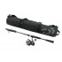 Telescopic fishing rod set (2 meters 18 centimeters) and Crossfire 2500 reel in a Daiwa Travel Combo carrying case.