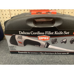 Аккумуляторный электрический филейный нож Rapala Deluxe